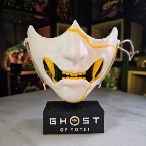 Wearable Ghost of Yotei mask